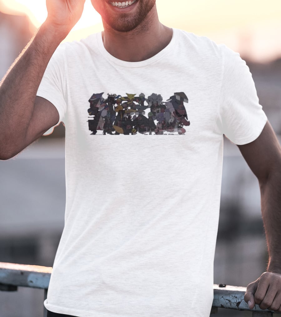 Akatsuki Members Naruto Anime Characters Collection T-Shirt