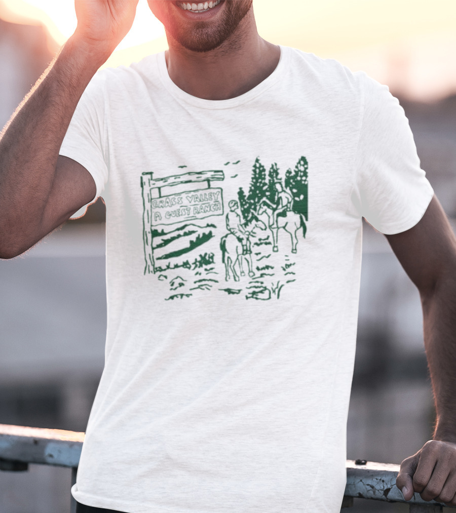 Grass Valley Guest Ranch Scenic Horseback Adventure T-Shirt