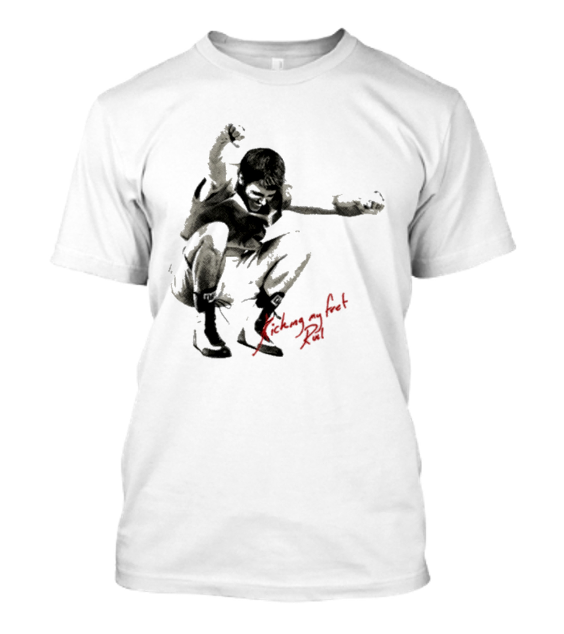 Ruel Kicking My Feet Dynamic Pose T-Shirt