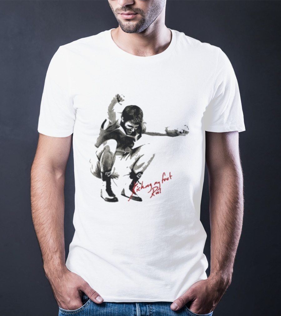 Ruel Kicking My Feet Dynamic Pose T-Shirt