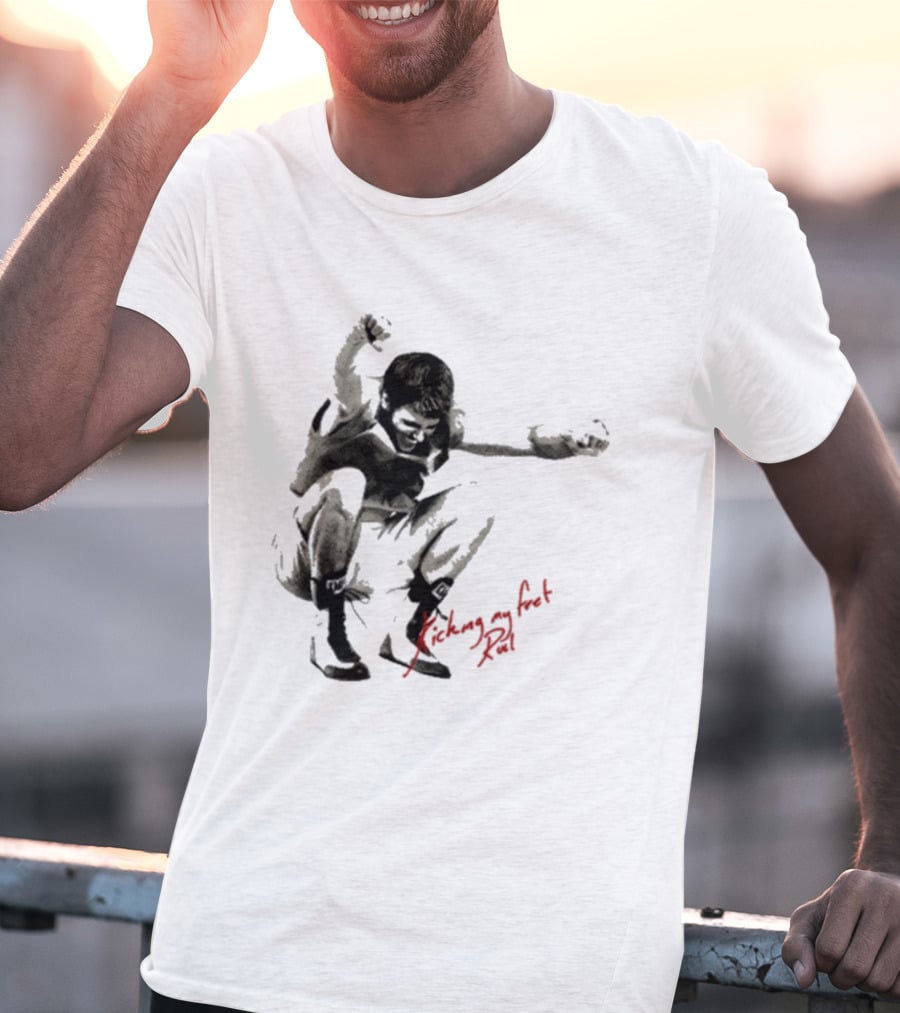 Ruel Kicking My Feet Dynamic Pose T-Shirt