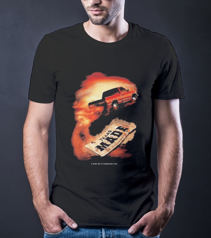 Dios Did It Ourselves Texas Made Truck Puro Texas T-Shirt