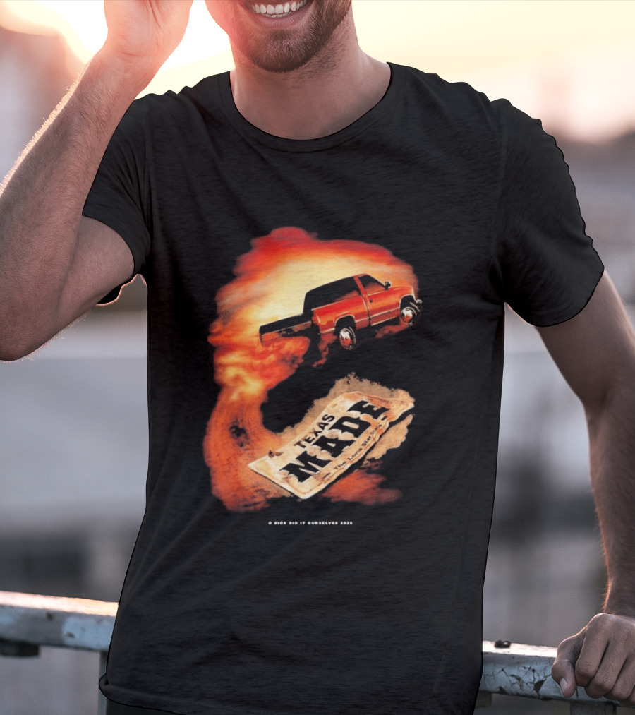 Dios Did It Ourselves Texas Made Truck Puro Texas T-Shirt