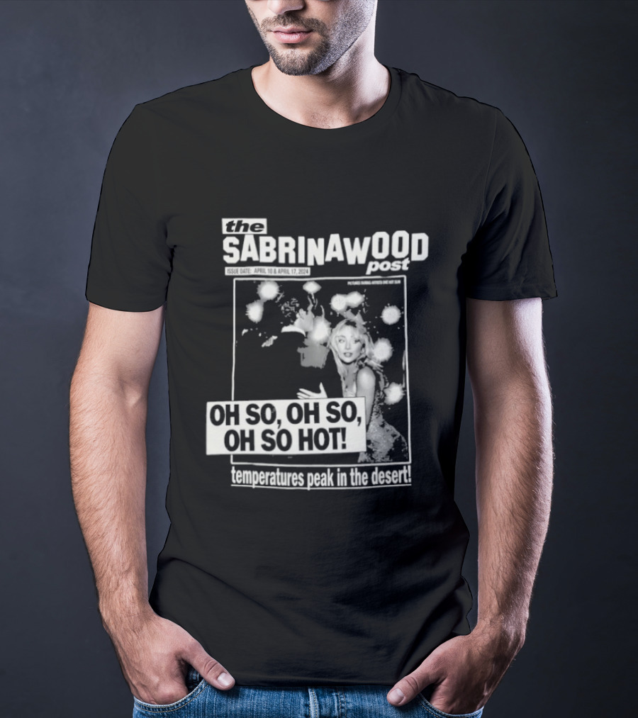 The SABRINAWOOD Post OH SO, OH SO, OH SO HOT! Temperatures Past 8 In The South T-Shirt