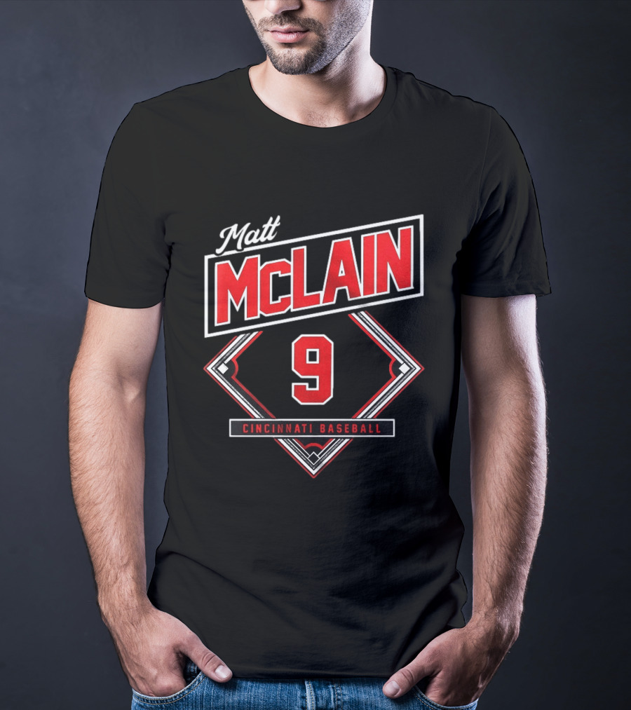 Cincinnati Baseball Matt McLain 9 T-Shirt