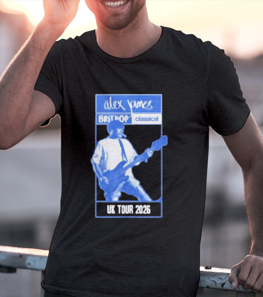 Alex James Britpop Classical UK Tour 2023 T-Shirt