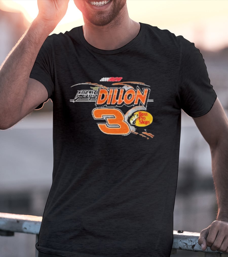 Austin Dillon 3 Bass Pro Shops 2026 Racing T-Shirt