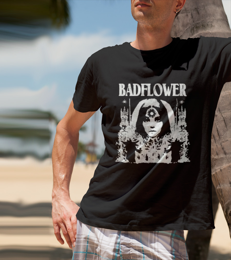 Badflower Spiritual Woman Mystical Symbolism T-Shirt
