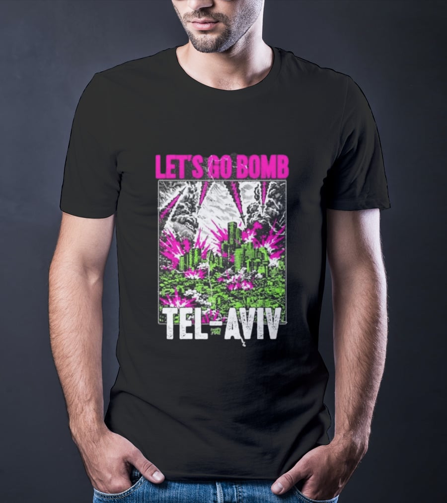 Let’s Go Bomb Tel Aviv Punk Album T-Shirt