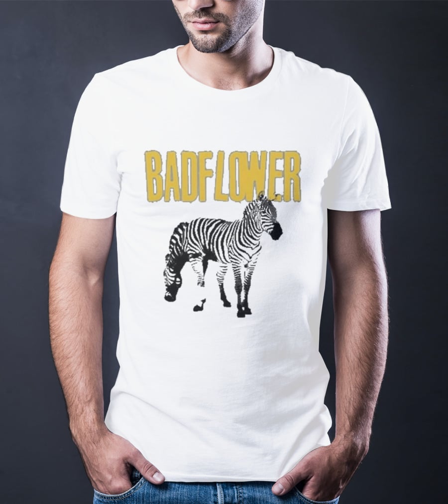 Badflower Zebra T-Shirt