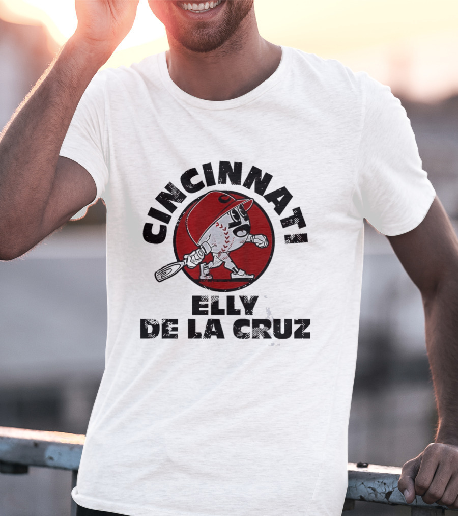 Cincinnati Reds Elly De La Cruz Baseball T-Shirt