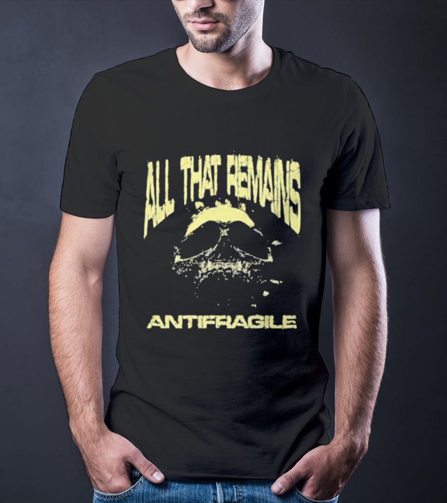 All That Remains Antifragile Distressed Crescent T-Shirt