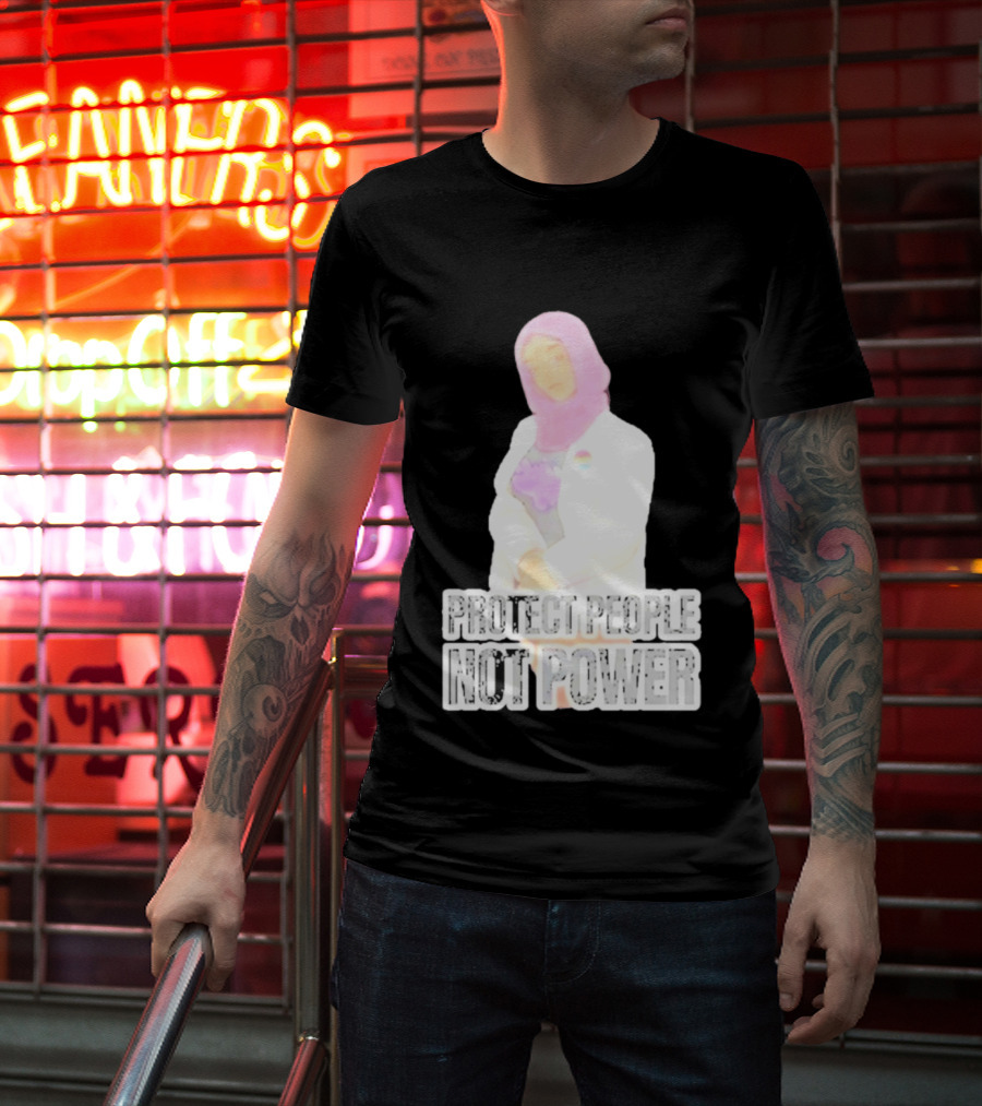 C. M. Alongi Protect People Not Power T-Shirt