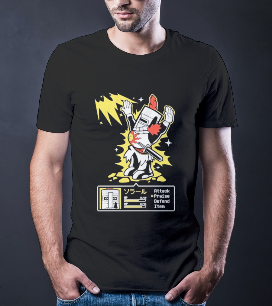Solar Man Goblin Tengu Attack Praise Defend Item T-Shirt
