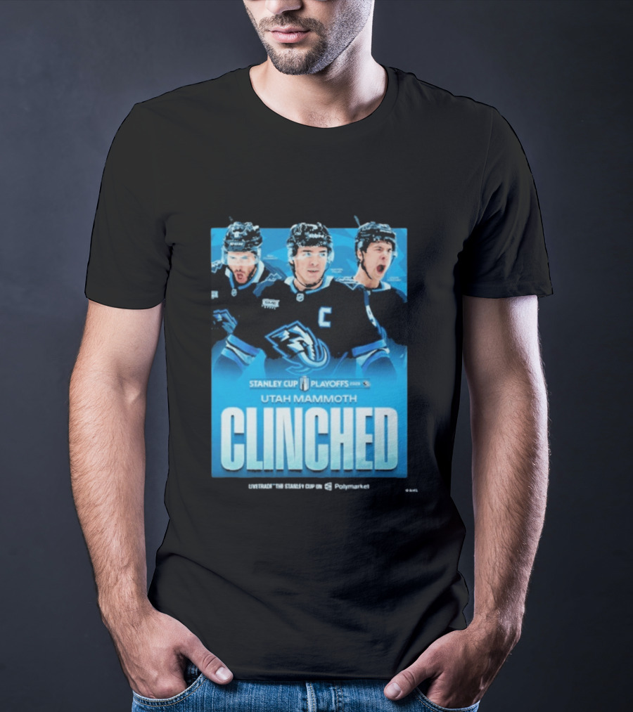 Utah Mammoth Clinched Stanley Cup Playoffs 2026 T-Shirt