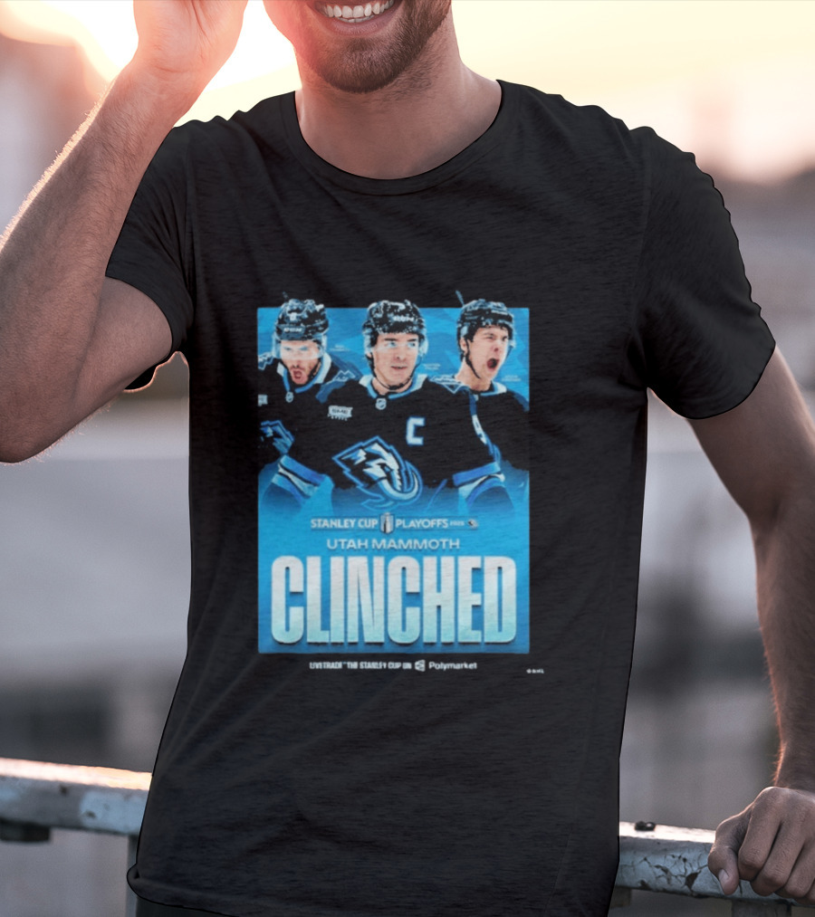 Utah Mammoth Clinched Stanley Cup Playoffs 2026 T-Shirt