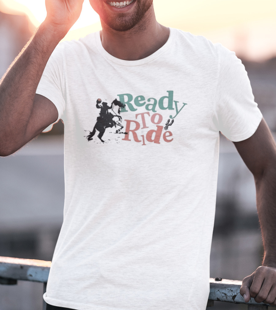 Ready To Ride Cowboy T-Shirt