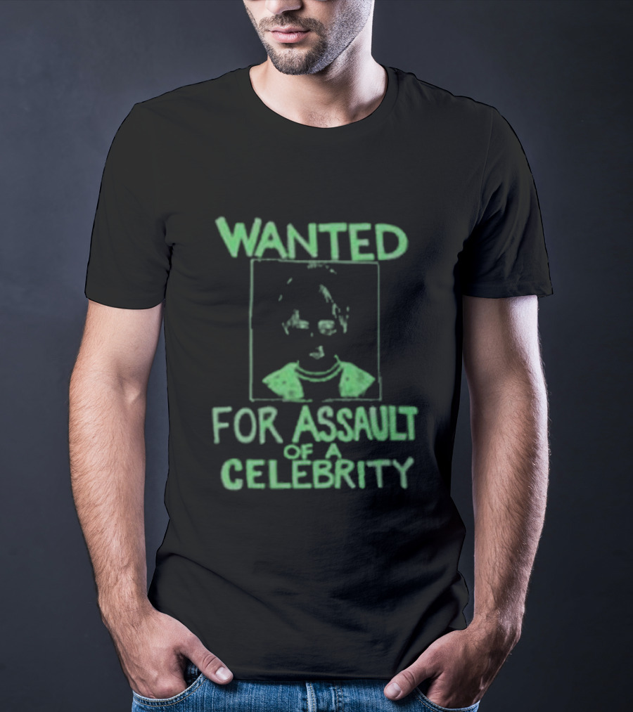 Wanted The Wanted For Assault Of A Celebrity T-Shirt