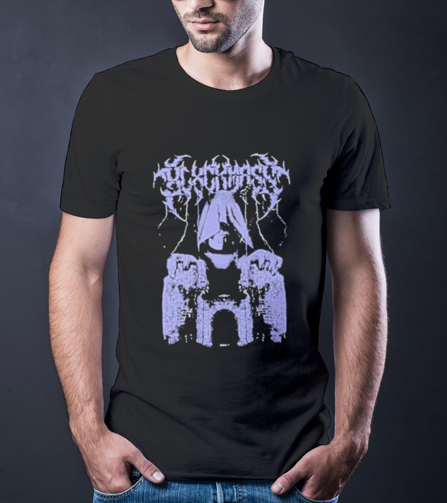 Blxckmass Necromancer Oversized Gothic Spellbinding Aesthetic T-Shirt