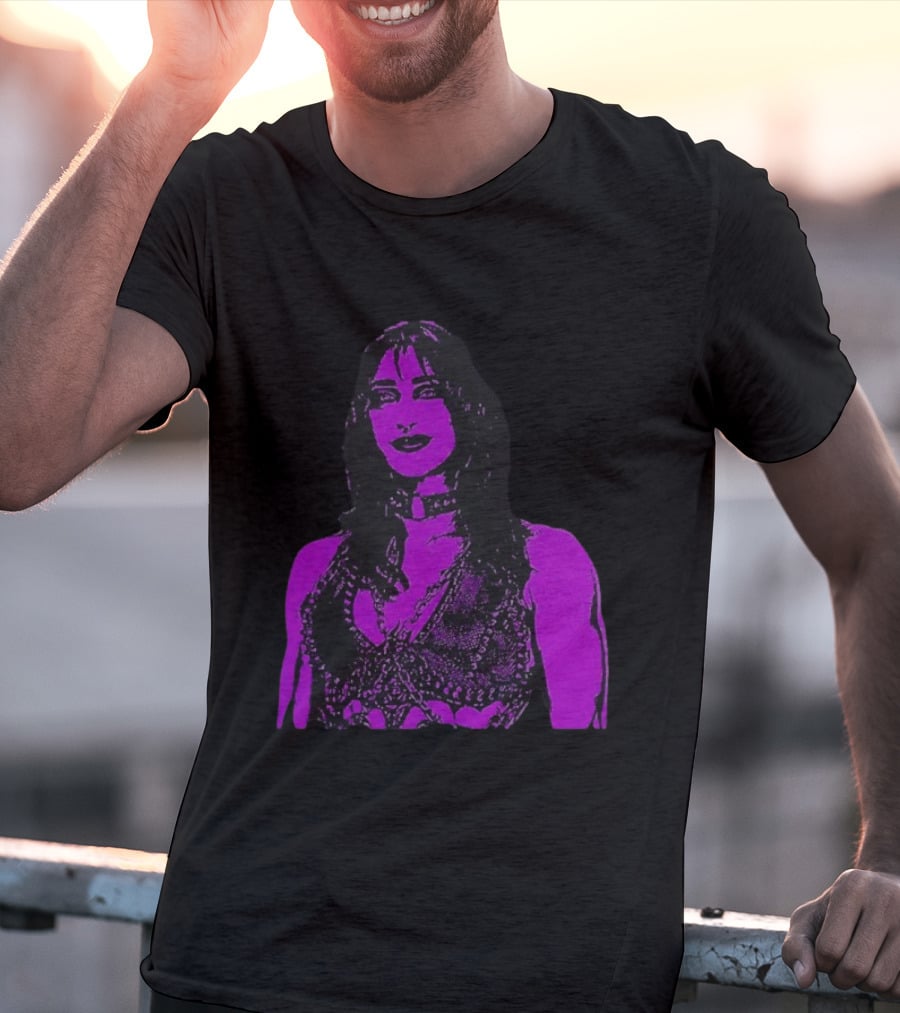 Rhea Ripley WWE Ships Free For Sale Purple Wrestling Champion T-Shirt