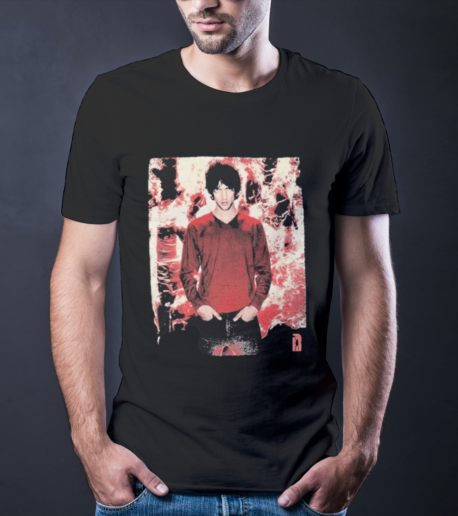 Richard Ashcroft 2026 Tour Classic Photo Red Abstract T-Shirt