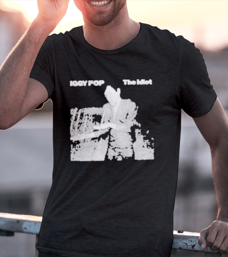Iggy Pop The Idiot Album Artwork Cover T-Shirt