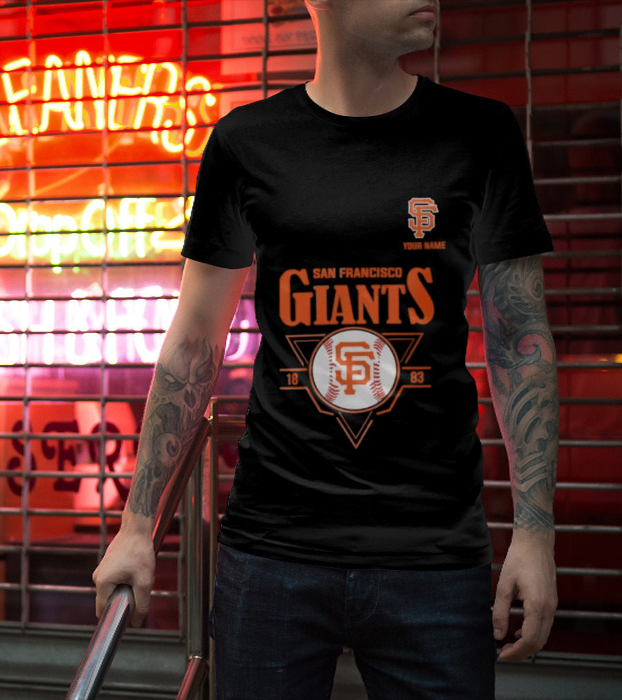 San Francisco Giants 1883 Baseball SF Team T-Shirt