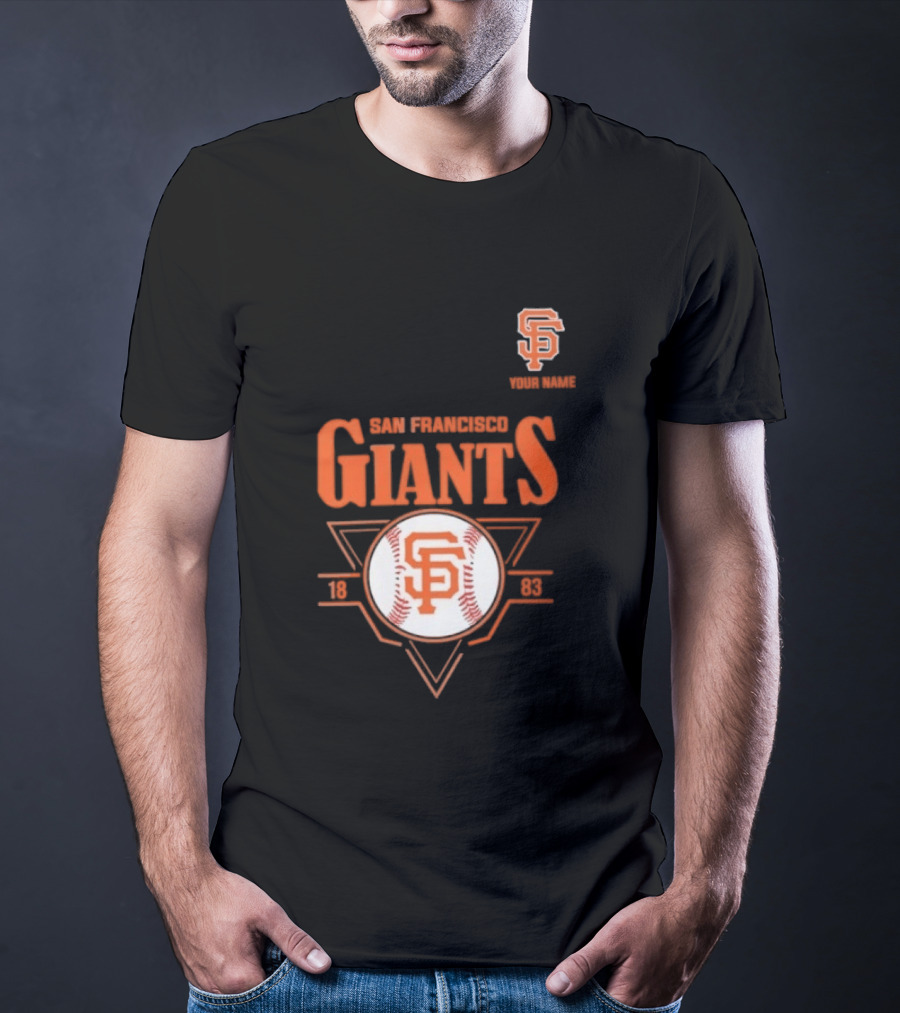 San Francisco Giants 1883 Baseball SF Team T-Shirt