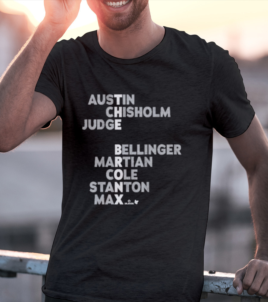 Austin Chisholm Judge Bellinger Martian Cole Stanton Max Bronx 2026 T-Shirt