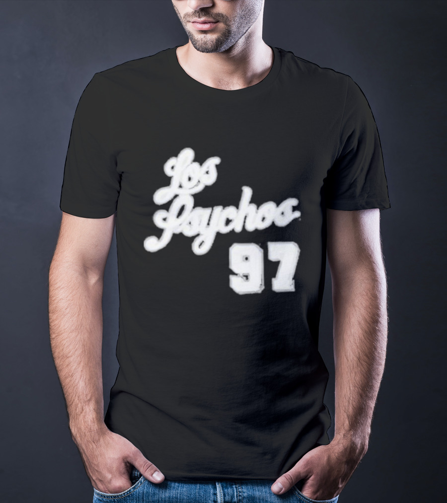 Los Psychos 97 Throwback The Psycho Realm Rare T-Shirt
