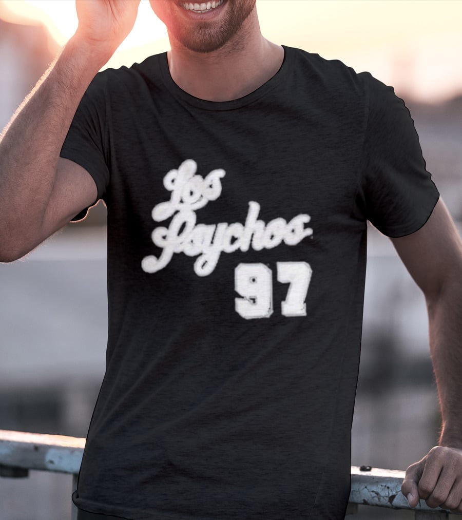 Los Psychos 97 Throwback The Psycho Realm Rare T-Shirt