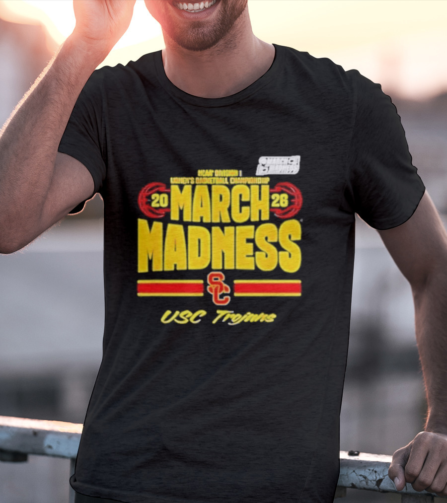 USC Trojans March Madness 2026 Women's Basketball T-Shirt