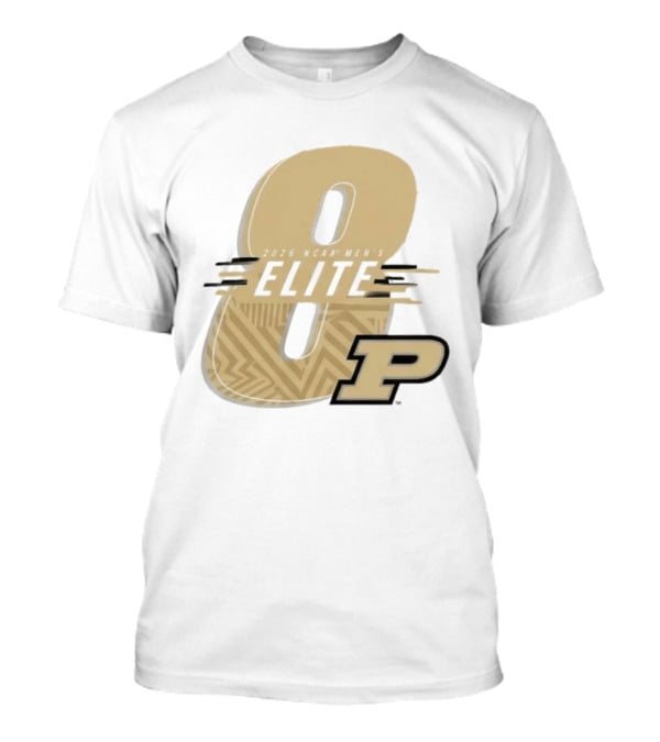 Purdue Boilermakers 2026 NCAA Men's Elite 8 T-Shirt