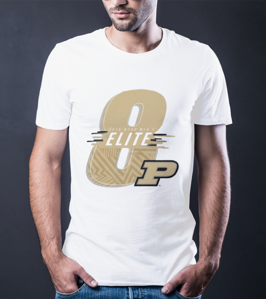 Purdue Boilermakers 2026 NCAA Men's Elite 8 T-Shirt