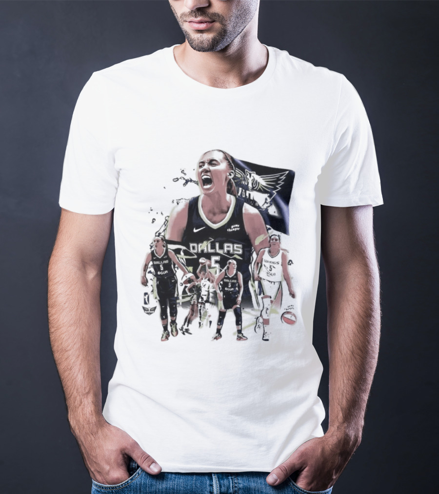 Demar Derozan Paige Bueckers Dallas Wings Basketball Athlete T-Shirt