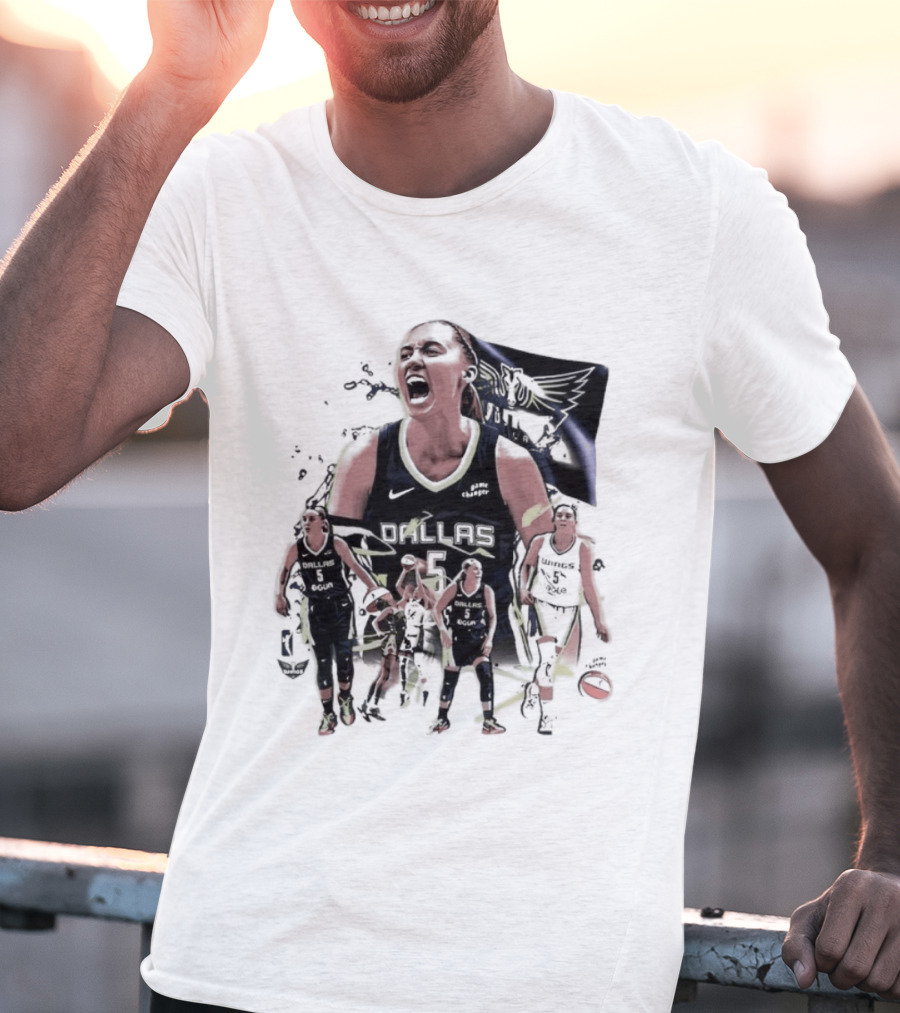 Demar Derozan Paige Bueckers Dallas Wings Basketball Athlete T-Shirt