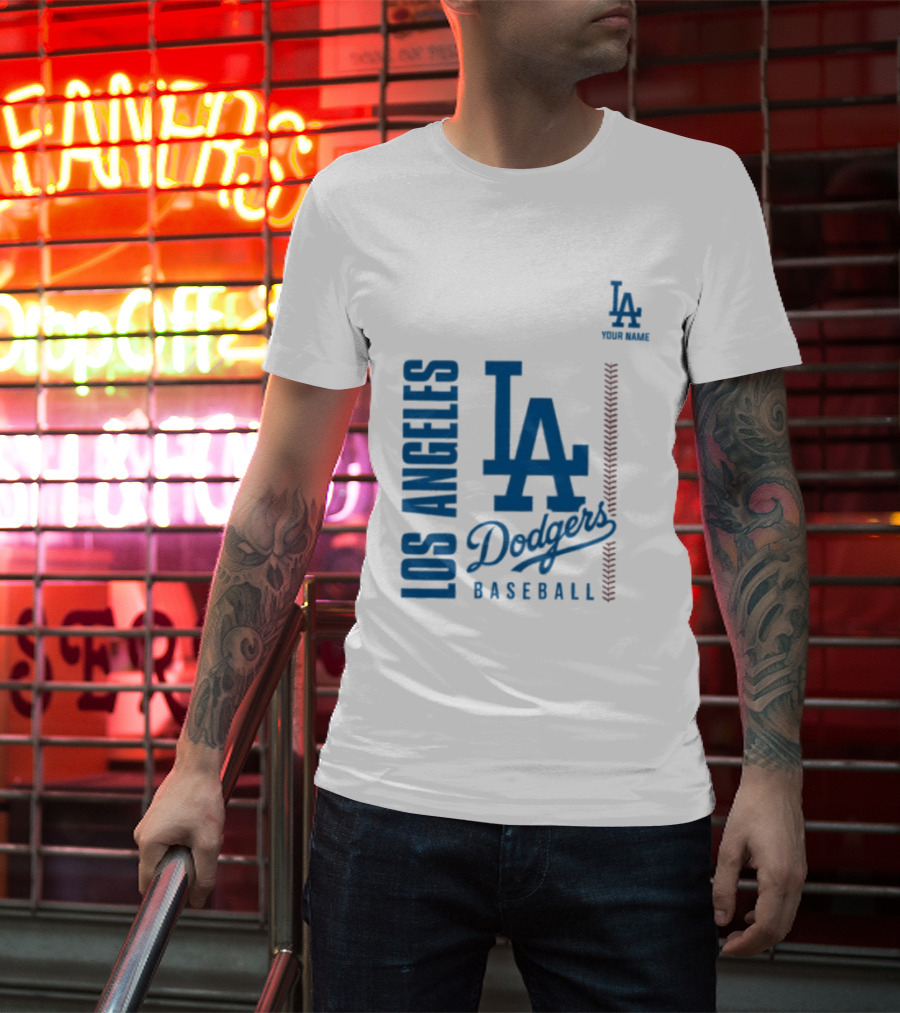Los Angeles Dodgers Baseball LA Team Wear T-Shirt