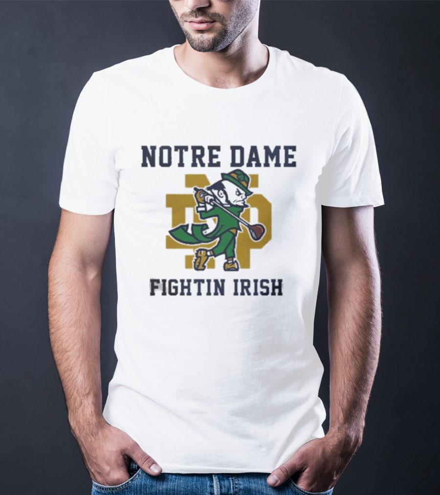 Notre Dame Fightin Irish Vintage Leprechaun ND T-Shirt