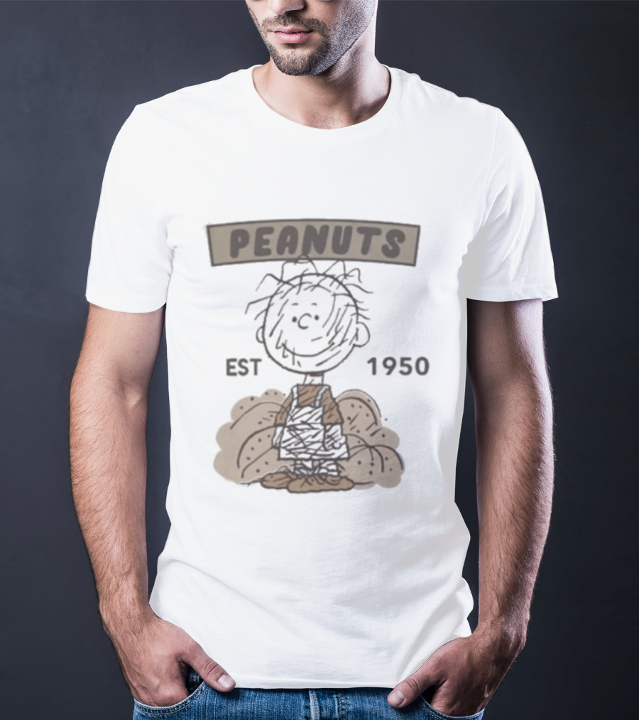 Peanuts Pigpen Character Est 1950 Comic Strip T-Shirt