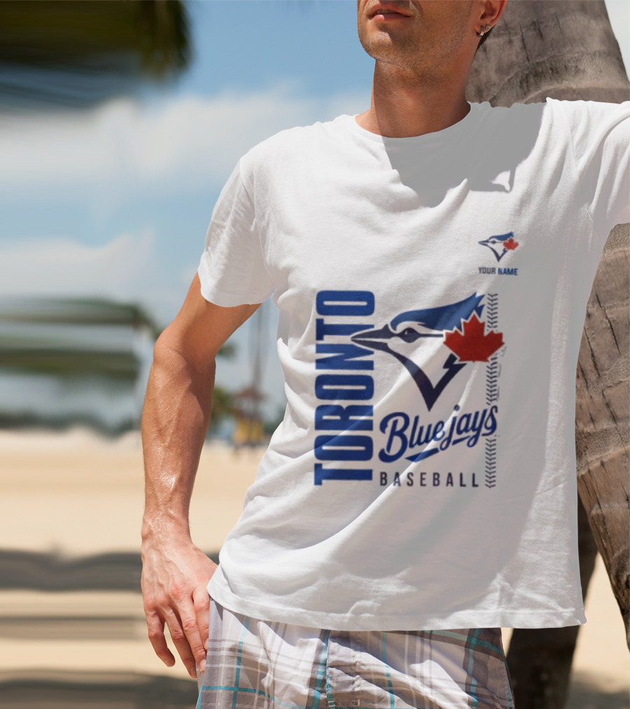 Toronto Blue Jays Baseball Canada Maple Leaf Team Spirit T-Shirt