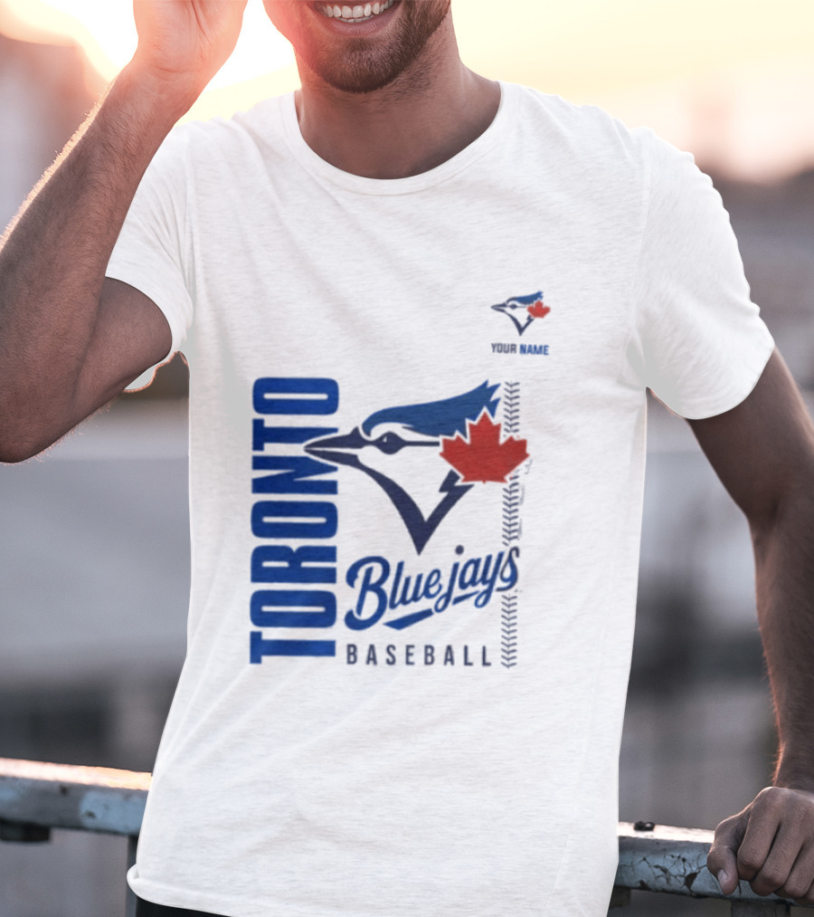 Toronto Blue Jays Baseball Canada Maple Leaf Team Spirit T-Shirt