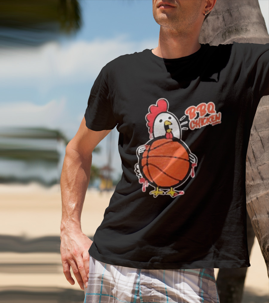 BBQ Chicken Ballers Basketball Most Popular For Sale T-Shirt
