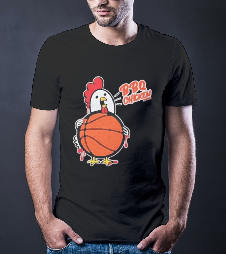 BBQ Chicken Ballers Basketball Most Popular For Sale T-Shirt