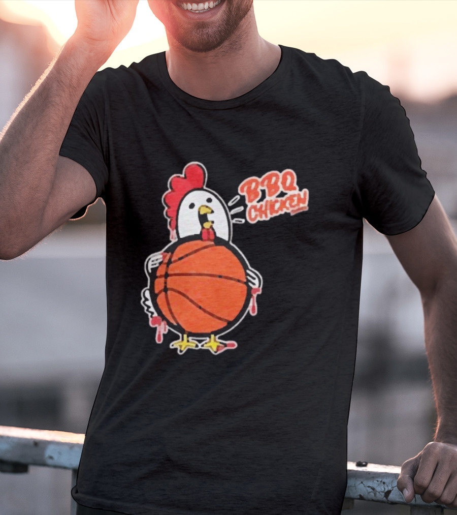 BBQ Chicken Ballers Basketball Most Popular For Sale T-Shirt