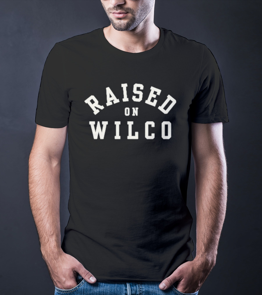 Raised On Wilco Vintage Inspired Fan T-Shirt