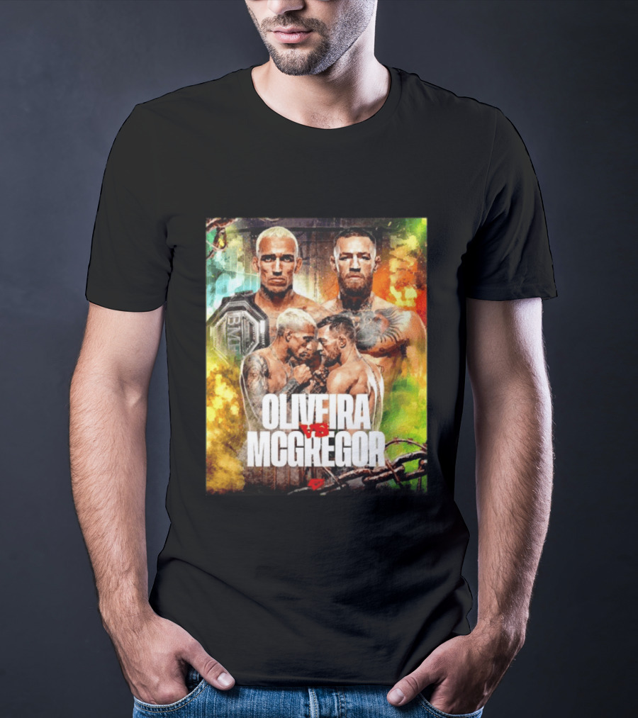 Oliveira Vs McGregor BMF Title UFC Fight Week T-Shirt
