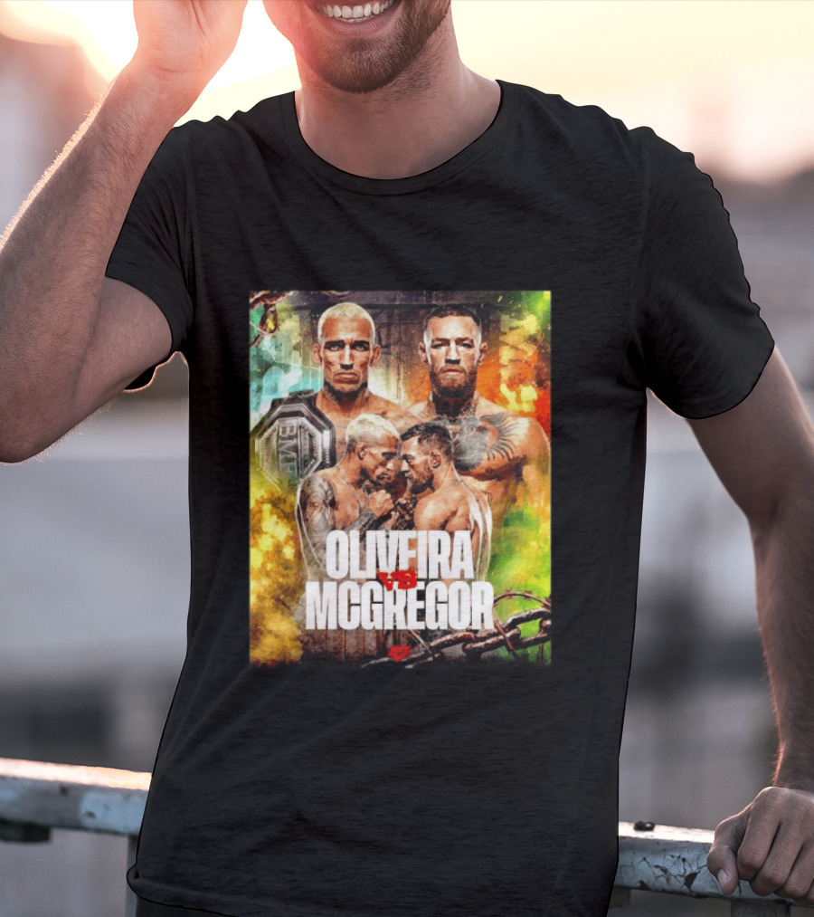 Oliveira Vs McGregor BMF Title UFC Fight Week T-Shirt
