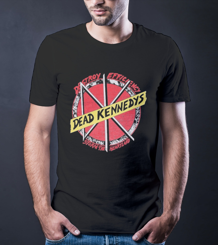 Dead Kennedys Destroy Efficiency Storm The Heartland T-Shirt