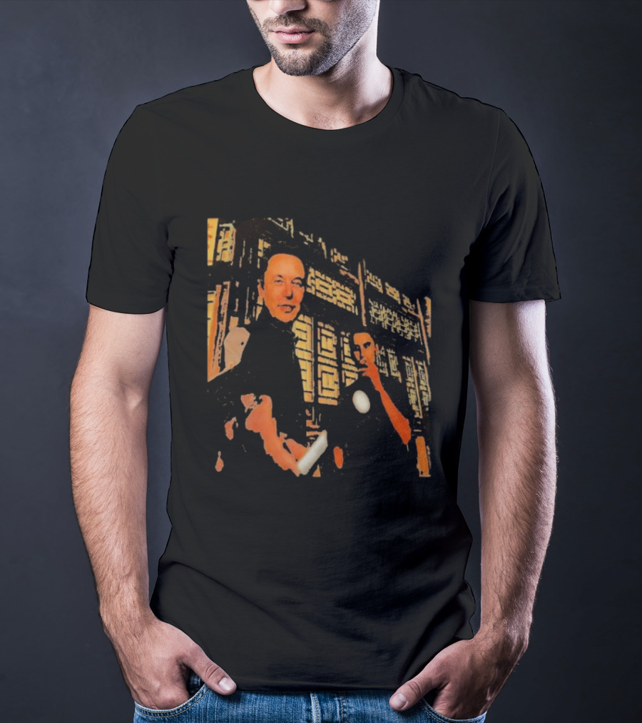 Elon Musk Nikita Bier Pvp Social Media Platform Visionary Tech Entrepreneurs T-Shirt