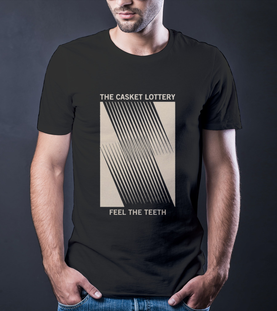 The Casket Lottery Feel The Teeth Linear T-Shirt